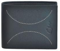 Leather Wallet Men Black