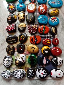 RM 100 Pieces Set of Painted Rocks Stone