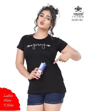 Ladies Round Neck T-Shirt
