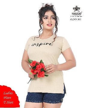 Ladies Round Neck T-Shirt
