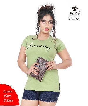 Ladies Round Neck T-Shirt