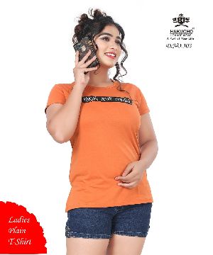 Ladies Round Neck T-Shirt