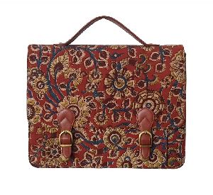 kalamkari laptop bag