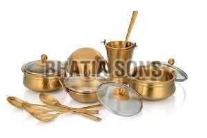 Brass Dinner Set