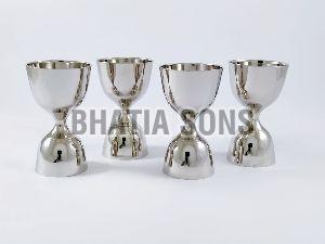 Nickel Plated Brass Peg Measurer