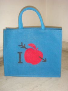 BLUE JUTE BAG