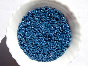 Light Blue HDPE Injection Molding Granules