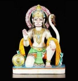 Marble Lord Hanuman Statue