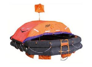 Throw Over Inflatable Life Raft