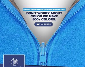 No 5 Plastic Zipper