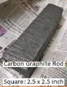 Square Carbon Graphite Rods