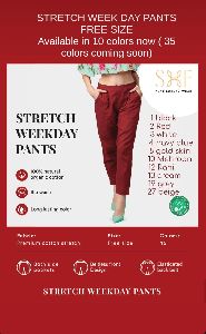 Stretch Weekday Pants