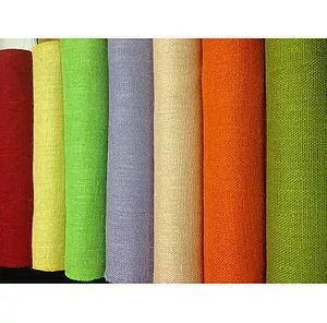 Coloured Jute Fabric