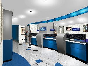 Bank Interior Designing Service