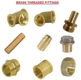 Brass Nipple Threaded Fitting