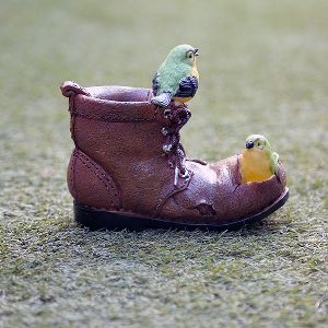 Birds Shoe Pot