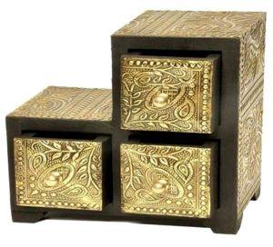 VACJB1519 Wooden Jewelry Box