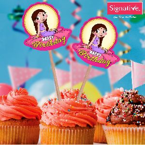 Chutki Cup Cake Topper