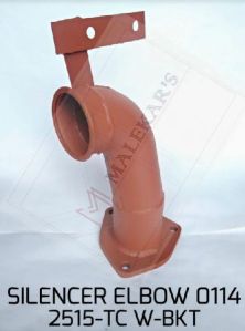 0114 2515-TC W-BKT Silencer Elbow