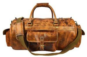 Goat Leather Travel Bags