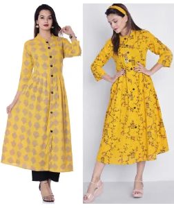 Cotton Frock Kurti