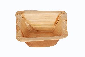 Areca Leaf Square Deep Bowl