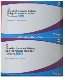 Brand Tecfidera 240mg (Dimethyl fumarate) Capsules