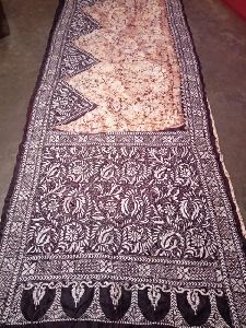 batik Kantha murshidabad silk saree