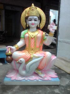 marble gayatri mata statue