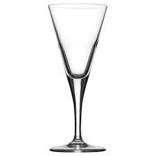 V Shape Wine Glass