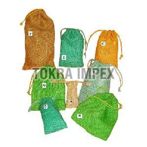Customized Jute Drawstring Bag