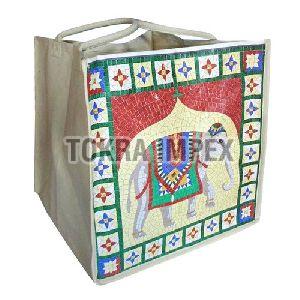 PP Laminated Cotton Canvas Laundry Bag