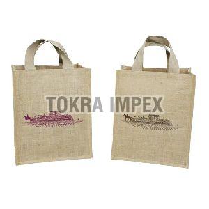 PP Laminated Jute Bag With Cotton Web Handle