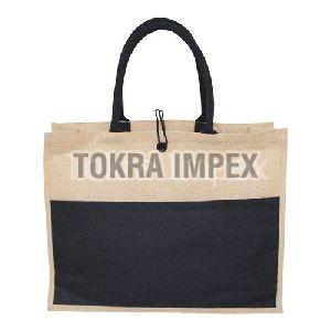 PP Laminated Jute Bag With Front Juco Pocket