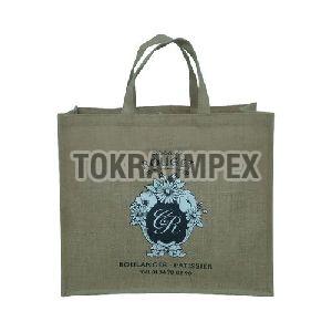 PP Laminated Jute Tote Bag With Jute Handle