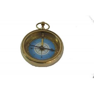 Brass Desk Compass