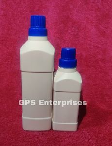 500 ml HDPE White Liquid Detergent Bottle