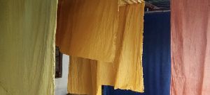 natural dyed silk fabrics