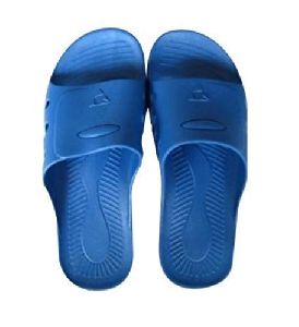 esd safe anti static blue unisex slipper