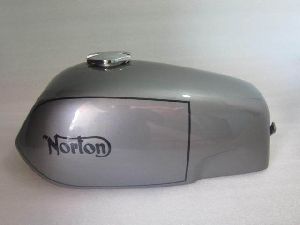 Norton Fastback Commando Painted Aluminium Gas Tank with Cap