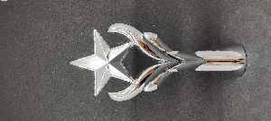 zinc alloy silver star trophy