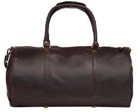 Classic Leather Duffel Bag