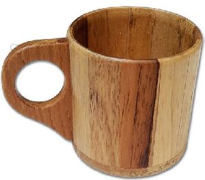 Wooden Tea Cup