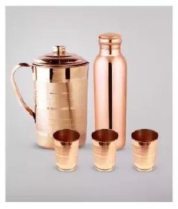 copper jugs and bottle