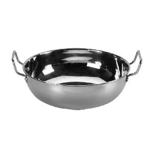 Stainless Steel Plain Bottom Kadai