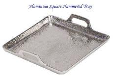 Aluminum Hammered Tray