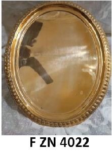 Brass Oval Plate