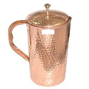 COPPER HAMMERED JUG