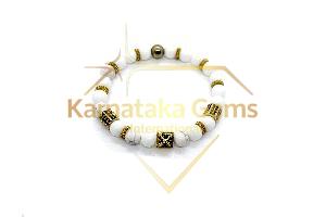 Howlite Charm Bracelet