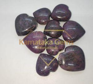 Ruby Stone Heart